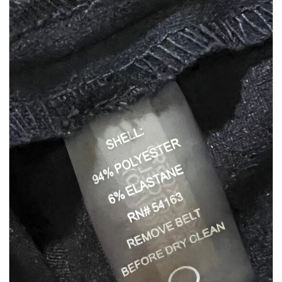 Tommy Hilfiger Dress Navy Blue Midi Fit & Flare Short Sleeve Stretch Womens Sz 2 - Picture 10 of 10